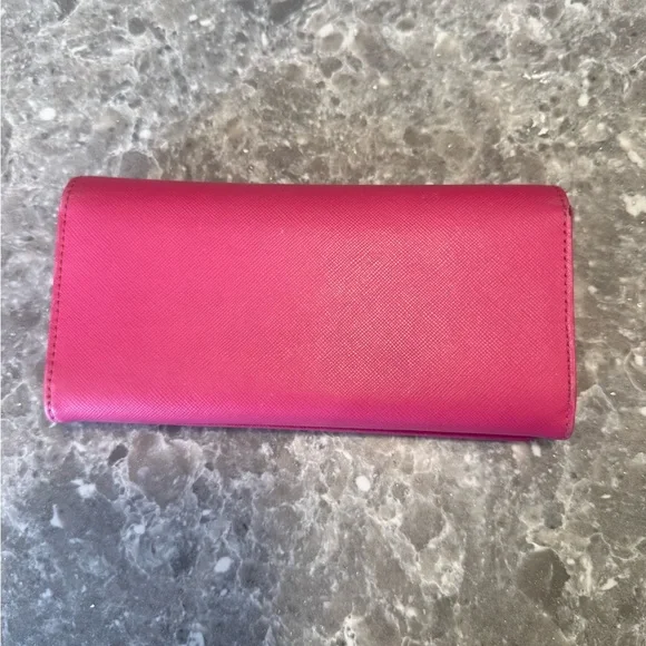 Tory Burch Fuchsia Wallet - Picture 7 of 8
